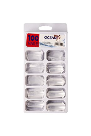 100lü Kutulu Poly Gel Protez Takma Tırnak