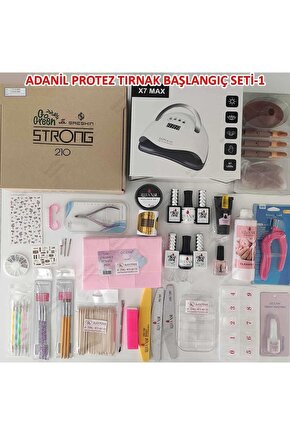 ADANİL PROTEZ TIRNAK BAŞLANGIÇ SETİ 1