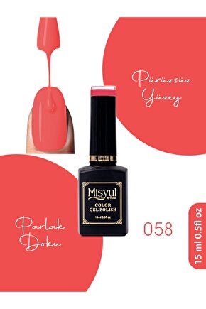 Kalıcı Oje, UV Led Kalıcı Oje Nail Art 15ml