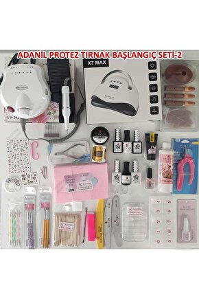 ADANİL PROTEZ TIRNAK BAŞLANGIÇ SETİ 2