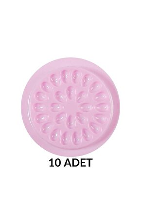 Kirpik Yapıştırıcı Damla Kabı Pembe 10 Adet