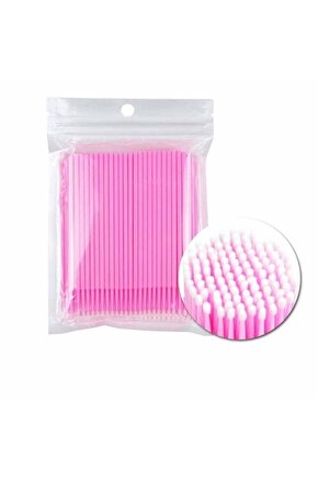 Microbrush 100lü Pembe