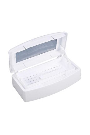 Çift Bölmeli Manikür Pedikür Aletleri Sterilizasyon Kutusu