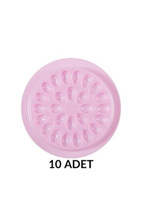Kirpik Yapıştırıcı Damla Kabı Pembe 10 Adet