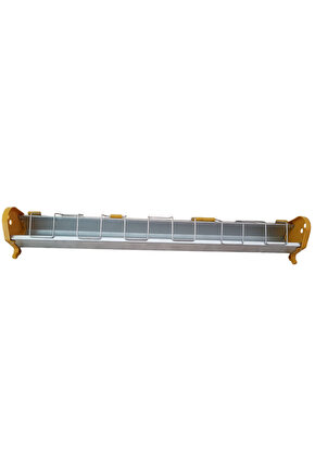 GÜVERCİN METAL YEMLİK 75 CM KUŞ BILDIRCIN KEKLİK TAVUK YEMLİK GALVANİZ YEMLİK