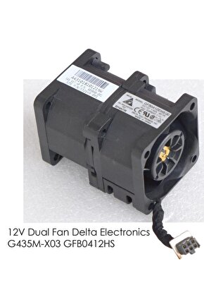 Delta DC12V 1.82A 40x40x56MM Soğutucu Fan