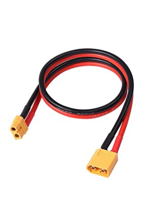 Xt60 Uzatma Kablosu 2 Metre Dişi-Erkek 12 awg