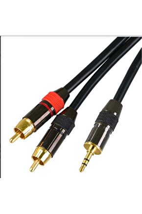 1 Stereo 2 Rca Kablo 20 metre yüksek kalite