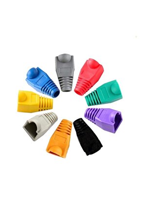 rj45 jack Kılıfı 100 adet 5 renk