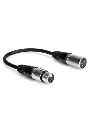 5-Pin XLR Dişi to 3-Pin XLR Erkek DMX Adaptör Kablo 5 Metre