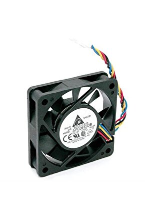 Delta AFC0612DB-F00 60x60x15mm Soğutma Fanı, 7200 RPM, 29.24 CFM, 47.5 dBA PWM 4-pin