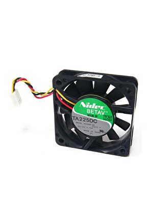 Nidec BETA V TA225DC Model R33965-58 12V DC 0.16A 60x60x15mm 3-Pin