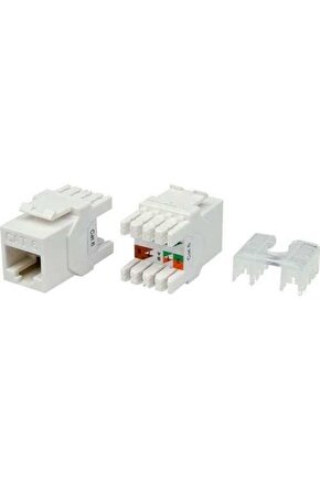 Cat6 Keystone Jack 180 derece