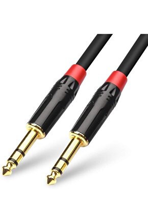 6.3 mm Trs Stereo Erkek-Erkek Kablo 5 metre