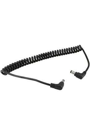 Dc Erkek-Erkek Kablo spiral-sarmal 5.5x2.1 mm