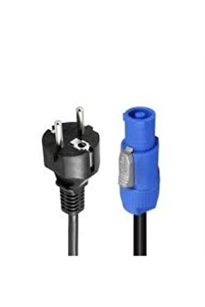 Powercon 220V Kablo 5 Metre 3x1.5 mm