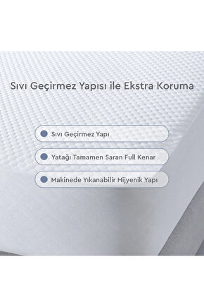 Sıvı Geçirmez Yatak Koruyucu Alez