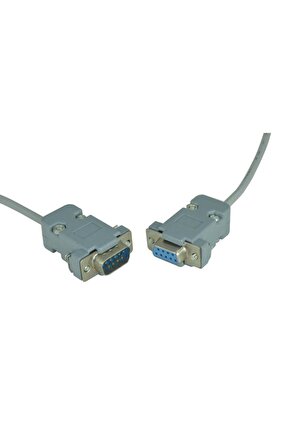 Rs-232 Seri Kablo Dişi-Erkek cross çapraz bağlantılı 1.8 mt