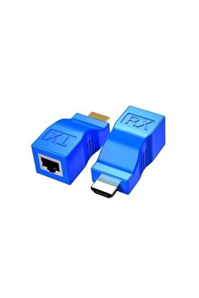 HDMI Extender 4K 3D RJ45 Cat6 ile 30M HDMI Uzatıcı