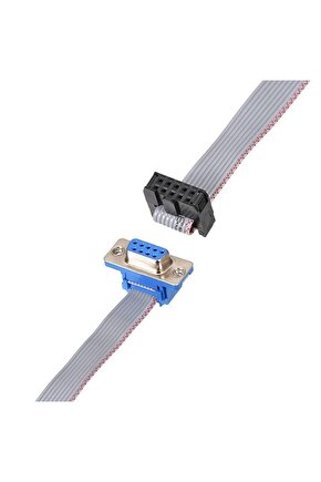 9 pin Dişi - 10 pin Idc Dişi Seri Kablo 1 metre