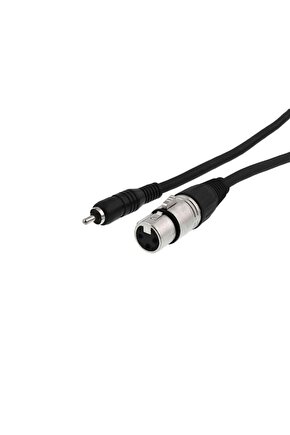 Rca to Xlr Dişi Mono kablo 3 mt