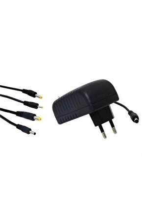 9 Volt 2 Amper Çok Uçlu Adaptör