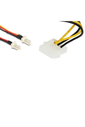 Molex to 4 pin Fan Çoklayıcı 2 li