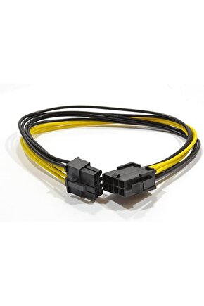 8 pin PCI-E ekran Kartı power uzatma kablo 45 cm
