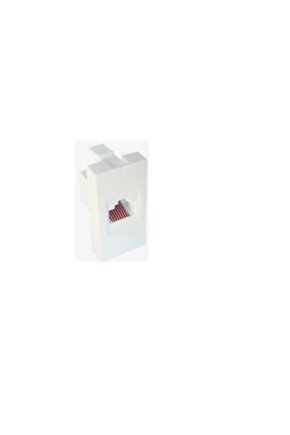 Cat6 Priz Modülü Dişi-Dİşi 22.5x45 mm