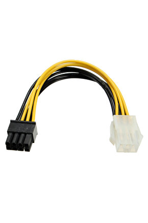 6 Pin to 8 Pin Pcı-e Power Çevirici Kablo