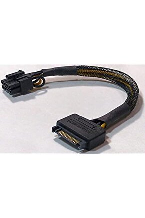 Sata to 8 pin PCI-E Ekran Kartı Güç Çevirici Kablo