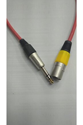 6.3 mm Erkek- Xlr Erkek Stereo Trs Kablo 2 Metre