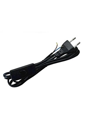Anahtarlı Güç Kablosu 2 Pin