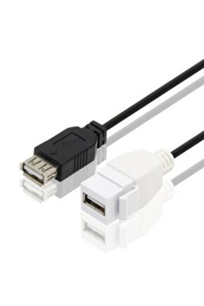 Usb keystone Jack Kablo Dİşi-Dişi 1.8 mt