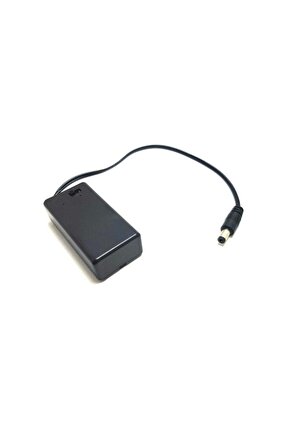 9 Volt Pil Kutusu Anahtarlı Dc Kablolu