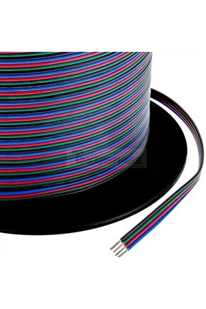 4 Pin Bant Flat Kablo 0.22 mm