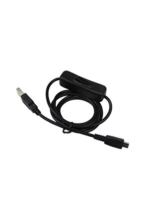 Anahtarlı Mini Usb Kablo 1.5 metre