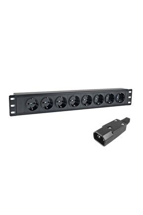 8 li Kabinet Prizi C14 Power Çıkışlı