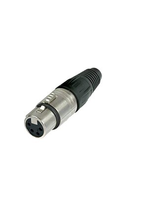 4 pin xlr dişi Konnektör
