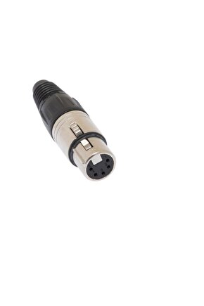 5 Pin Xlr Dişi Konnektör