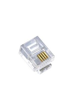 Rj11 Jack 4 pin 100 Adet