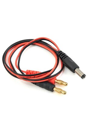 Banana to 5.5 mm Dc Jack Kablo
