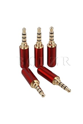 3.5mm Stereo Jack Metal Dört Boğumlu