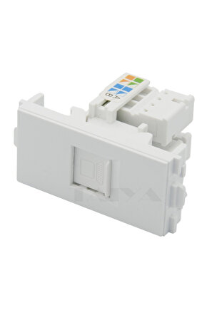 Cat6 Rj45 Priz Modülü 22.5x45