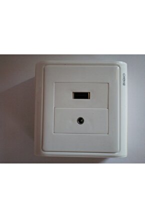 Usb+audio Duvar Prizi