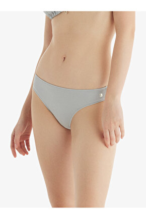 Kadın Bikini Altı 10716 - Gri