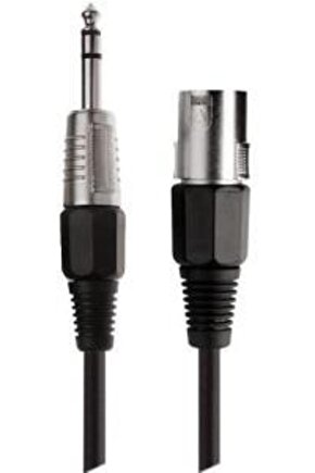 6.3 mm Trs Stereo-Xlr Erkek Kablo 5 Metre