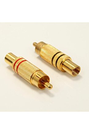 Rca Erkek Jack Kırmızı-Siyah gold