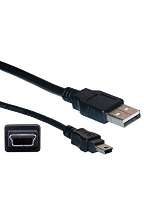 - 5 Pin Mini Usb Kablo 1.5 Metre