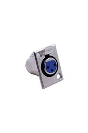 3 Pin xlr dişi şase